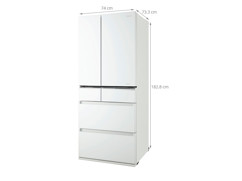 Tủ lạnh Panasonic 588 lít NR-F610GT-W2