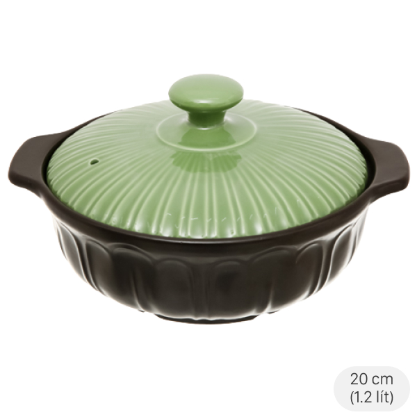 So sánh giá nồi đất hoa sen nắp sứ 20 cm Dong Hwa 403