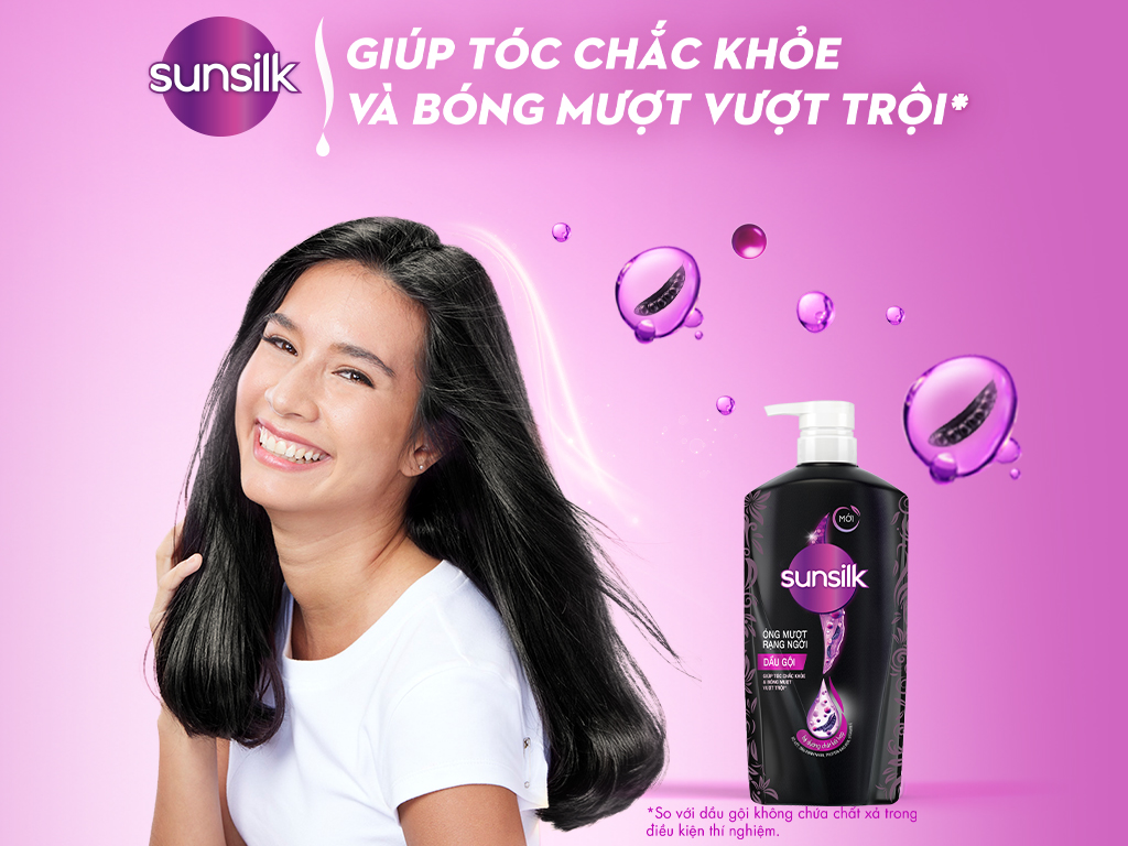 Dầu gội Sunsilk óng mượt rạng ngời 631ml 12