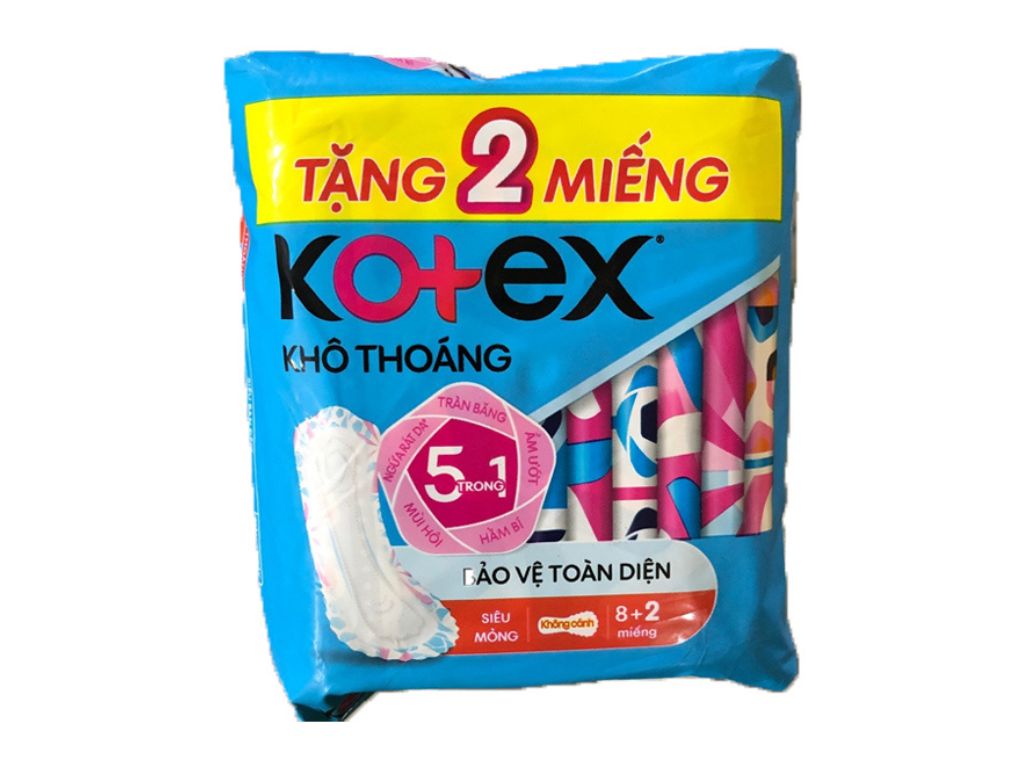 Băng vệ sinh Kotex khô thoáng mỏng giá tốt tại Bách hoá XANH