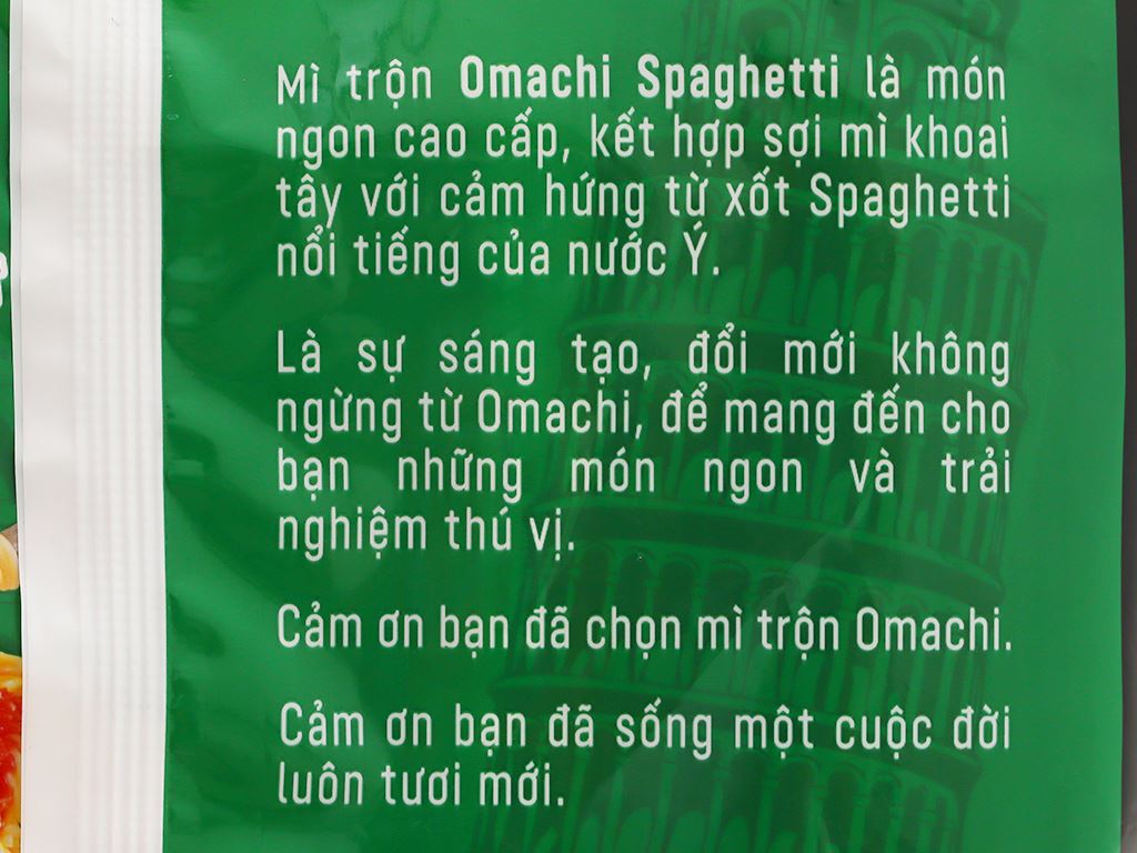 30 gói mì Omachi xốt Spaghetti 91g giá tốt tại Bách hoá XANH