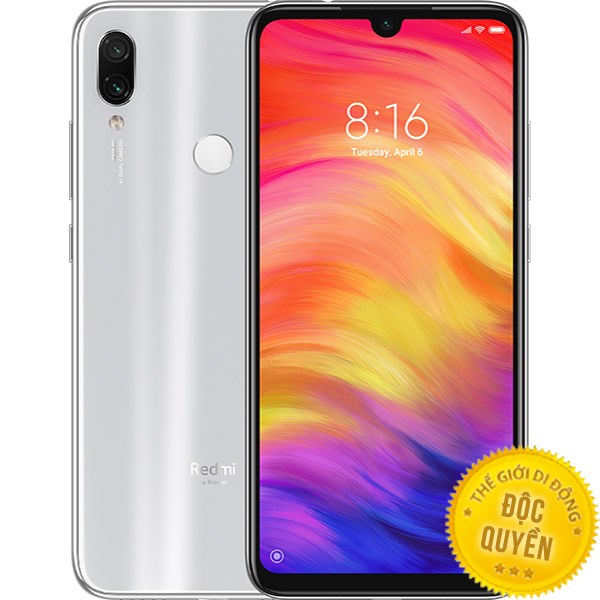 So sánh chi tiết Điện thoại Xiaomi Redmi Note 7 4GB 64GB Trắng với