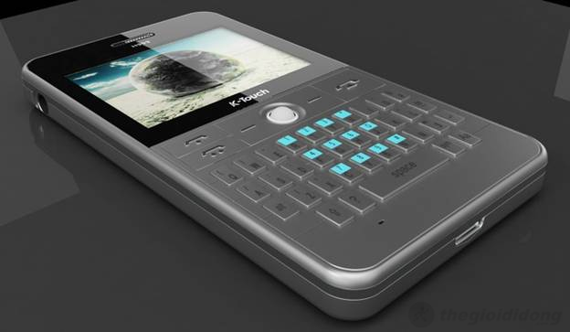 Bàn phím qwerty và bi lăn điều hướng