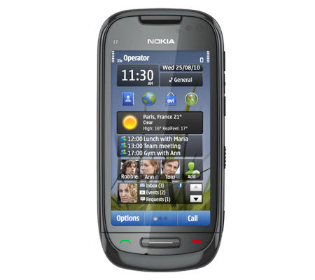Nokia C7-hình 9