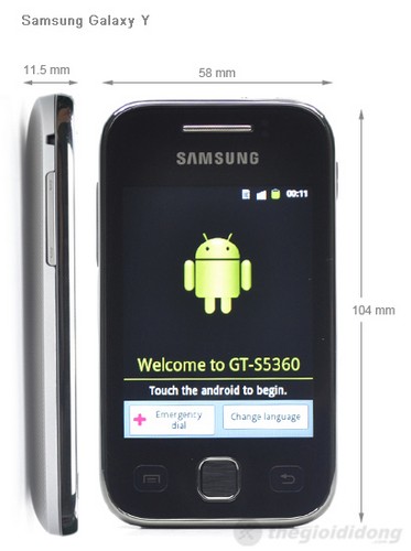 Hình ảnh của - Samsung Galaxy Y S5360 Pink giá rẻ nhất tháng 02/2023