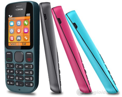 Nokia 100 với nhiều màu sắc tùy chọn