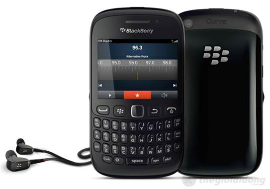 thiết kế của BlackBerry Curve 9220