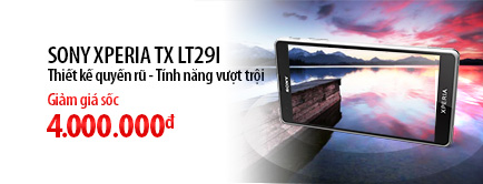 Điện thoại di động Sony Xperia TX