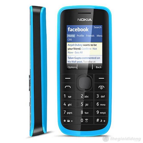 Nokia 109 có khả năng lướt facebook