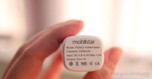 MobiiStar Touch Lai 502 với sạc dự phòng 2200 mAh