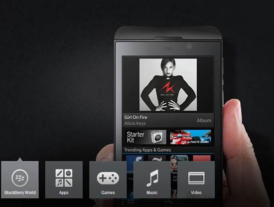 BlackBerry Z10 với kho ứng dụng, game, âm nhạc và video khổng lồ Blackberry World BlackBerry Z10 với kho ứng dụng, game, âm nhạc và video khổng lồ Blackberry World