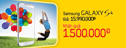 Điện thoại di động Samsung Galaxy S4 I9500