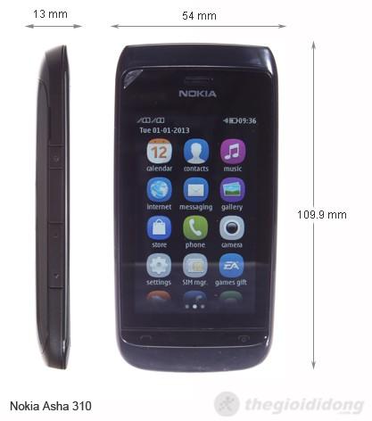 Anh kich thuoc Nokia Asha 310