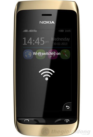 Nokia Asha 310 hỗ trợ kết nối wifi