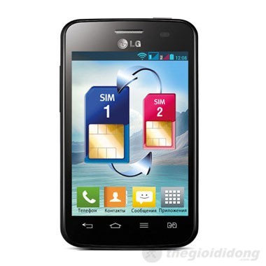 LG Optimus L3 II Dual E435 sử dụng hệ điều hành Android 4.1 Jelly Bean