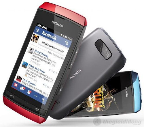 Nokia Asha 307 Nhỏ gọn và chắc chắn