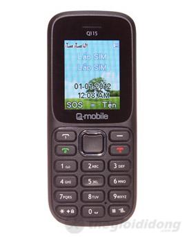 Q-Mobile Q115 nhỏ gọn, tiện dụng