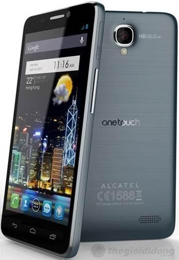 Thiết kế đẹp mắt của Alcatel One Touch Idol 6030D