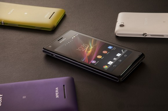 Sony Xperia M sử dụng hđh Android Jelly Bean