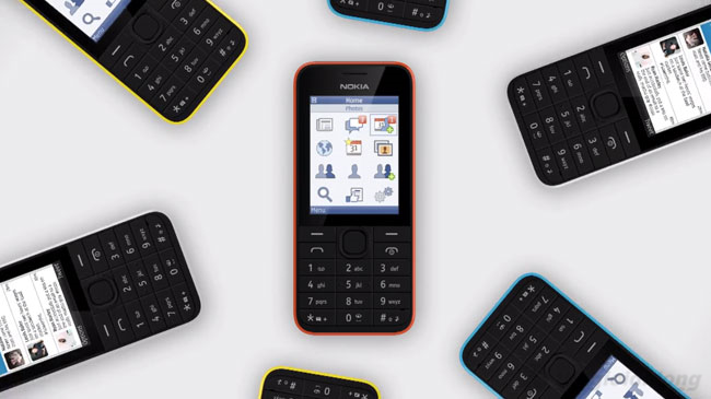 Nokia 208 chia sẻ dữ liệu nhanh chóng Nokia 208 chia sẻ dữ liệu nhanh chóng