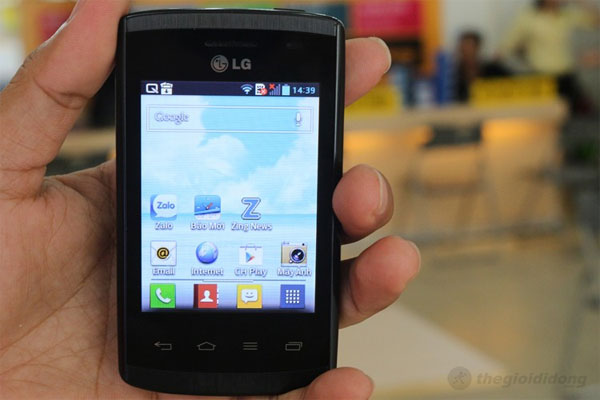 Optimus L1 II E410 và hệ điều hành Android 4.1.2 Jelly Bean