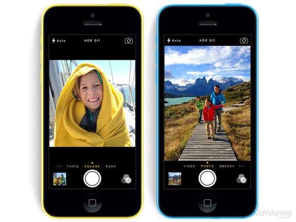 iPhone 5C với máy ảnh chỉ 8MP, nhưng chất lượng thì không cần phải bàn
