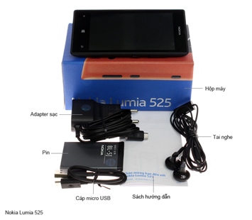 NOKIA Lumia 525 - Fullbox - Mới 100% - Giá tốt nhất