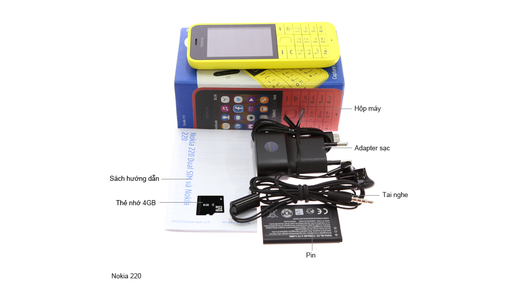 Nokia 220 - điện thoại 2 SIM | Thegioididong.com