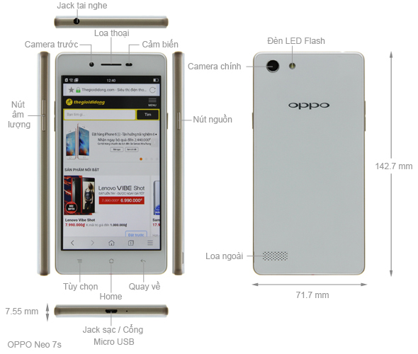 OPPO Neo 7s