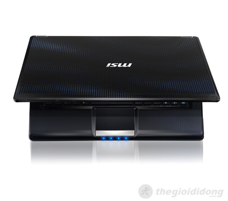 Lớp vỏ vân caro chống xước và chống vân tay cực tốt của MSI CR460 003XVN