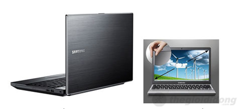 Viền khung màn hình của Samsung 300V4Z mỏng chỉ 9.9 mm