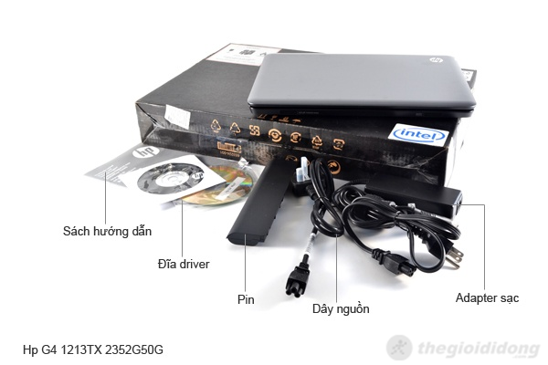 Hp G4 1213TX 2352G50G bộ bán hàng chuẩn