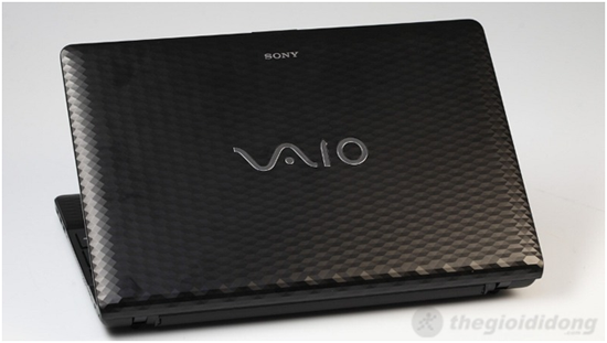 Sony Vaio EH35EG với các hoa văn khắc rất độc đáo
