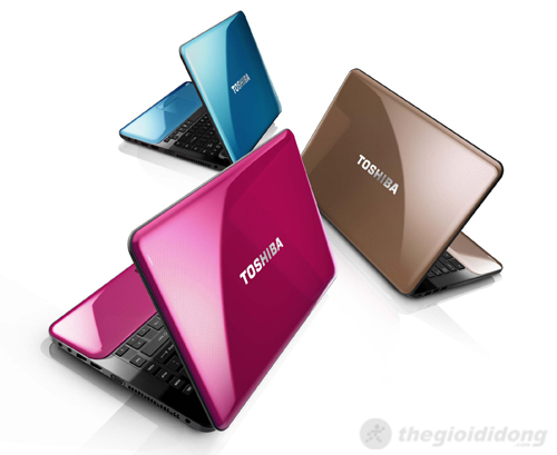 Toshiba Satellite L755 Đa dạng nhiều màu sắc
