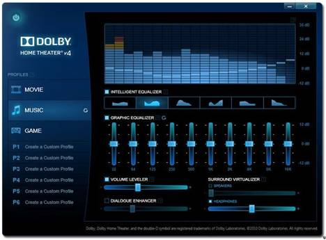 Hệ thống âm thanh Altec Lansing kết  hợp Dolby Home Theater