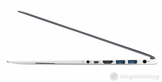 Zenbook UX32VD có thiết kế rất  mỏng và nhẹ
