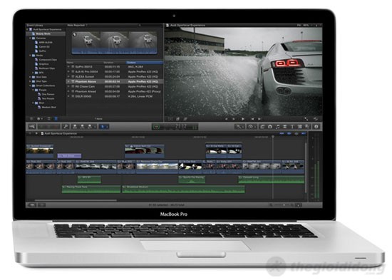 MacBook Pro MC975 cho kết quả xử lý đồ họa mạnh mẽ