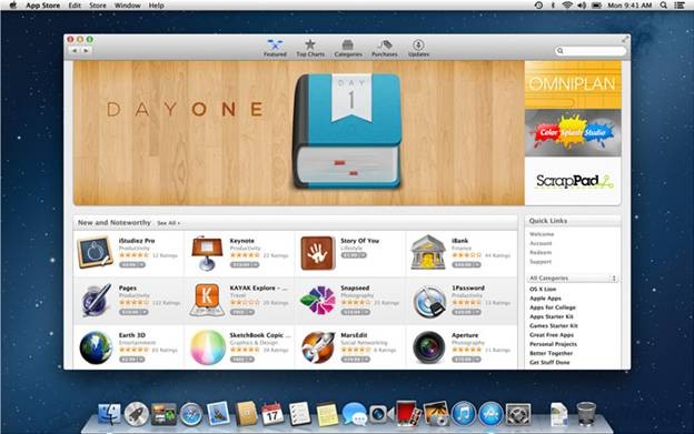 Kho ứng dụng App Store dành riêng cho MacBook