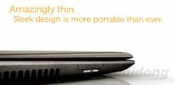 Thiết kế thời trang  theo phong cách mỏng, nhẹ trên Dell Inspiron N411z