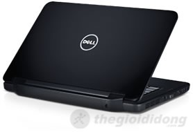 Logo Dell nổi bật trên nắp Dell Inspiron N3520