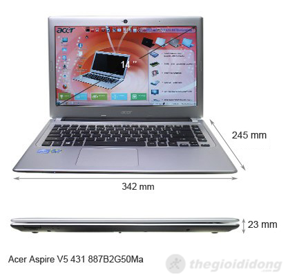 Anh kich thuoc Acer Aspire V5 431 887B2G50Ma