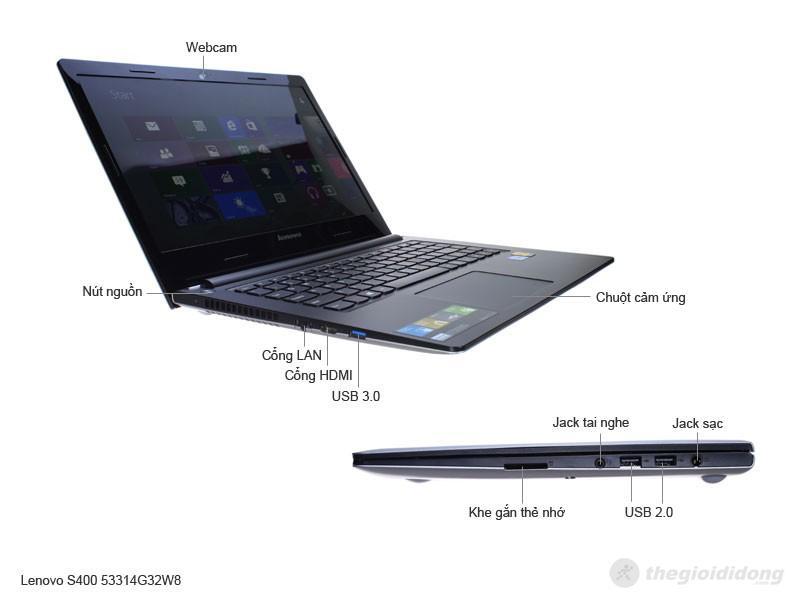 Mô tả tính năng của Lenovo IdeaPad S400 53314G50