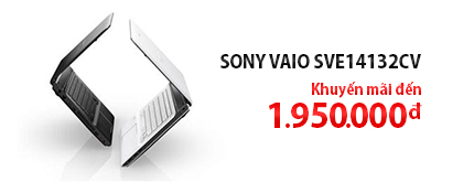 Laptop Sony Vaio E - i3 3120M/R2GB/320GB/Win8/14