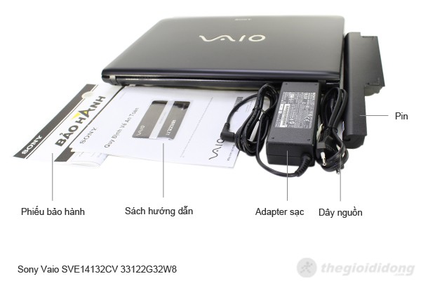 Sony Vaio SVE14132CV 33122G32W8 bộ bán hàng chuẩn