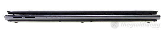 Phần nắp trên của Sony Vaio SVE15138CV hơi ngắn so với phần dưới khi gập máy