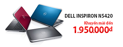 Laptop Dell Inspiron 5420 - i5 3210M/R4GB/500GB/VGA1GB/14