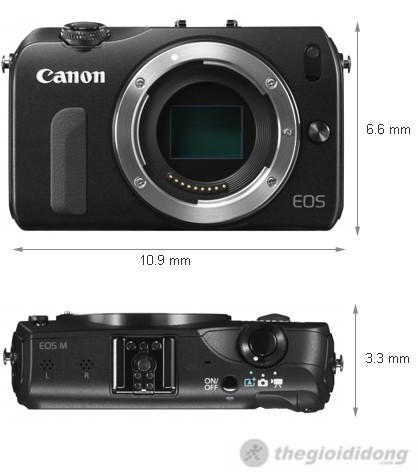 Ảnh kích thước Canon EOS M