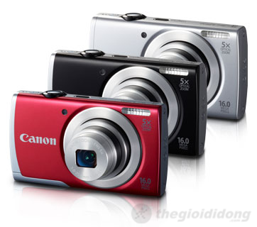 Canon PowerShot A2500 máy ảnh bỏ túi tiện dụng, thiết kế nhỏ gọn