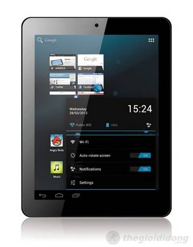 Archos Arnova 8C G3 với giao diện của Android 4.0