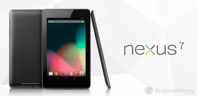 Nexus 7 là mẫu máy tính bảng 7 inch nhỏ gọn